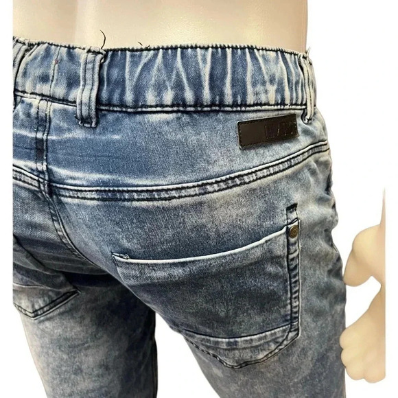 Jeaniologie DNM Works Jagger Acid Wash Relaxed Pants Size 30 - Picture 15 of 15